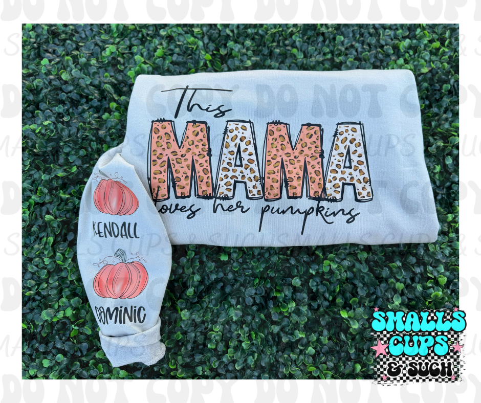 This Mama Loves Her Pumpkins Crewneck