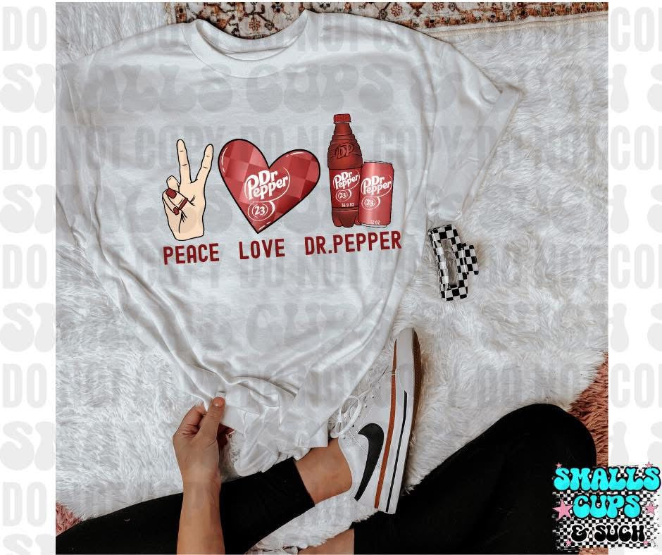 Peace. Love. Dr Pepper