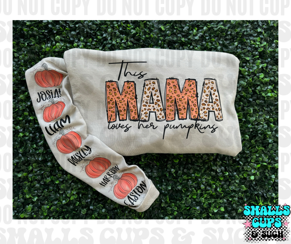 This Mama Loves Her Pumpkins Crewneck