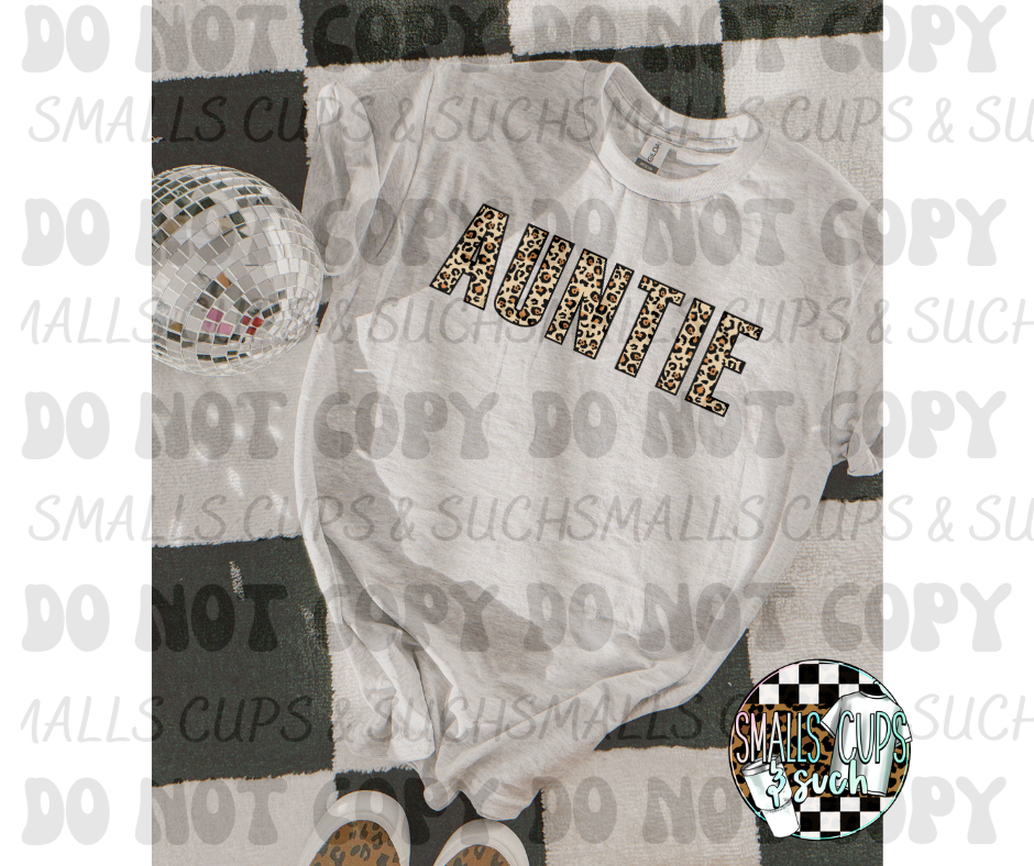 AUNTIE leopard print