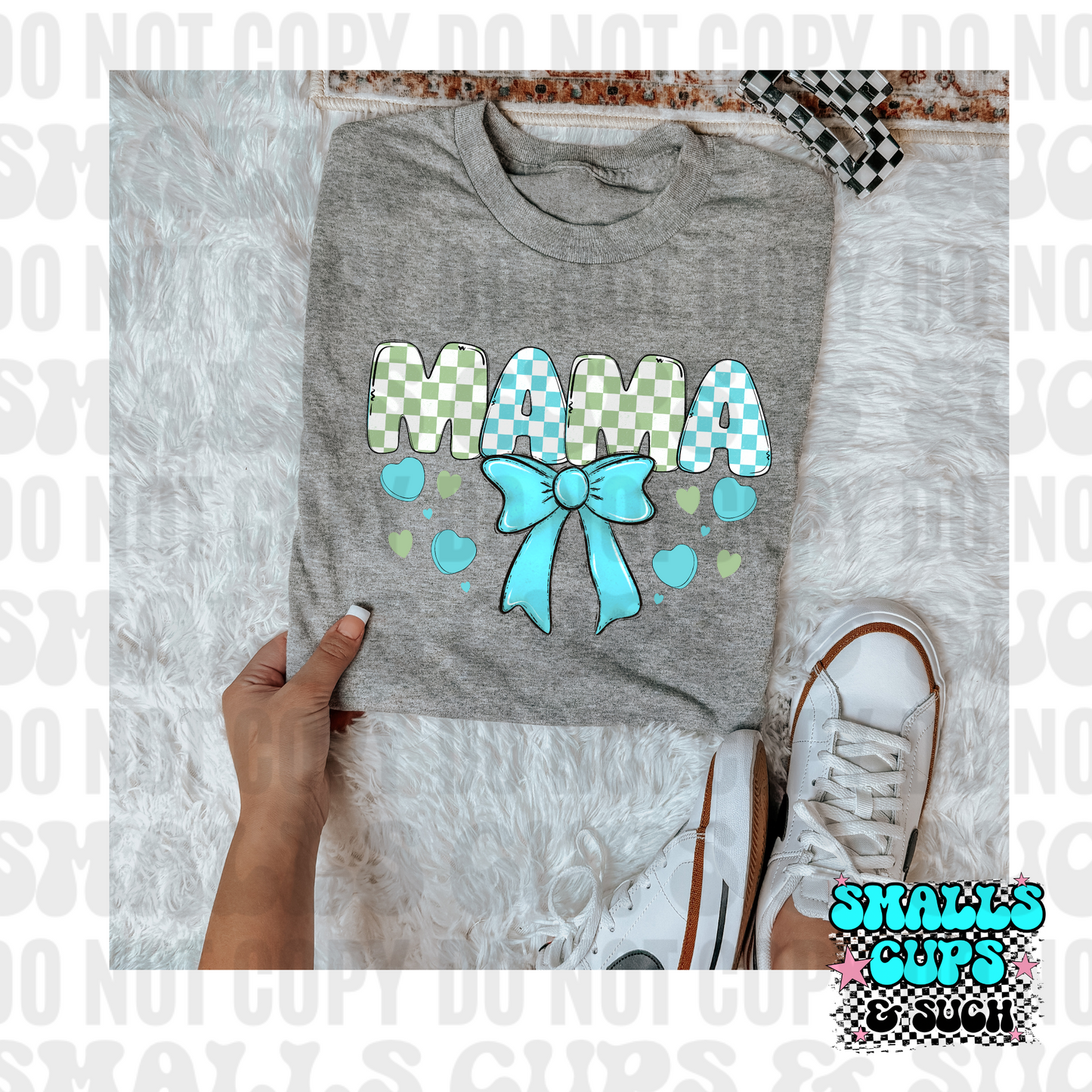 Blue and Green Mama