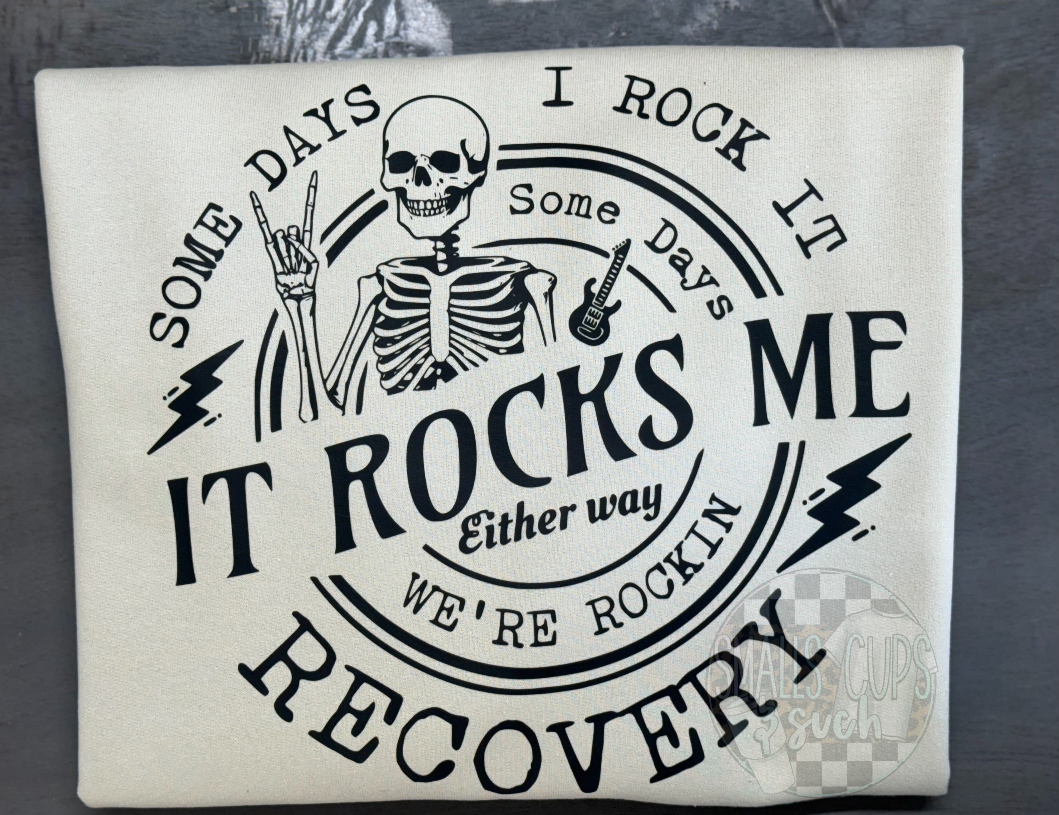 Rockin Recovery – Smalls Cups & Such