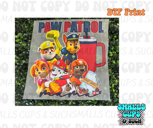 Paw Patrol Mama DTF Print