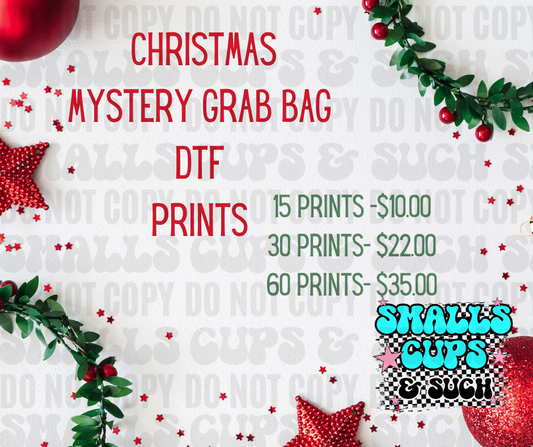 Christmas Mystery DTF PRINTS ONLY