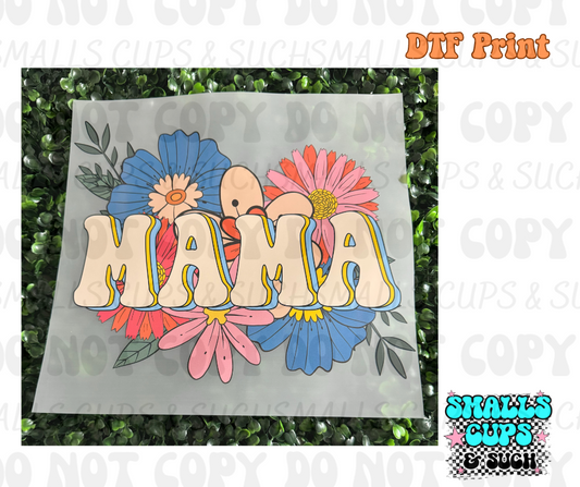 Floral Mama DTF Print