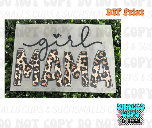 Girl Mama Leopard DTF Print