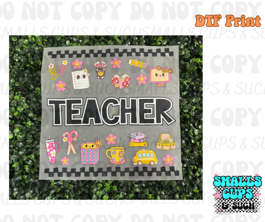 Teacher DTF Print