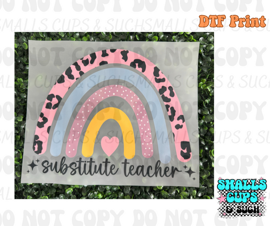 #Substitute Teacher DTF Print