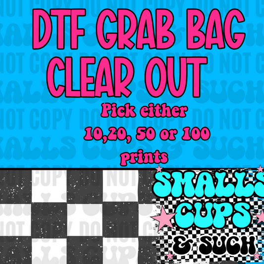 DTF GRAB BAGS- CLEAR OUT