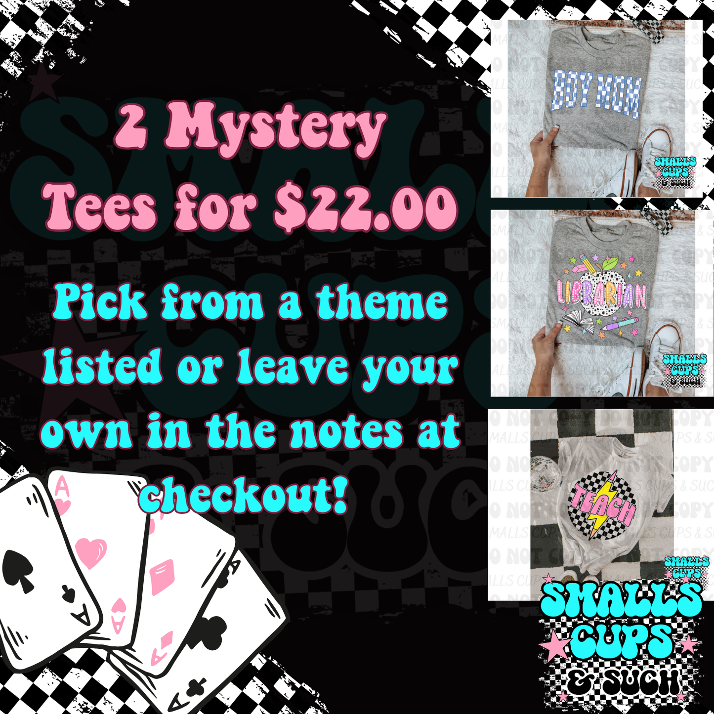 Mystery Tees - Grab Bag You Pick The Theme!